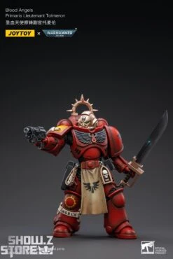 JoyToy Source 1/18 Warhammer 40K Blood Angels Primaris Lieutenant Tolmeron -Toy Figure Store e8100feadf