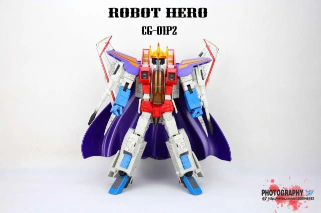Robot Hero CG-01P2 Upgrade Kit For CG-01 Starscream (Crown, Cape & Shoulder Amor) 3 Robot Hero CG-01P2 Upgrade Kit For CG-01 Starscream (Crown, Cape & Shoulder Amor) - Image 3