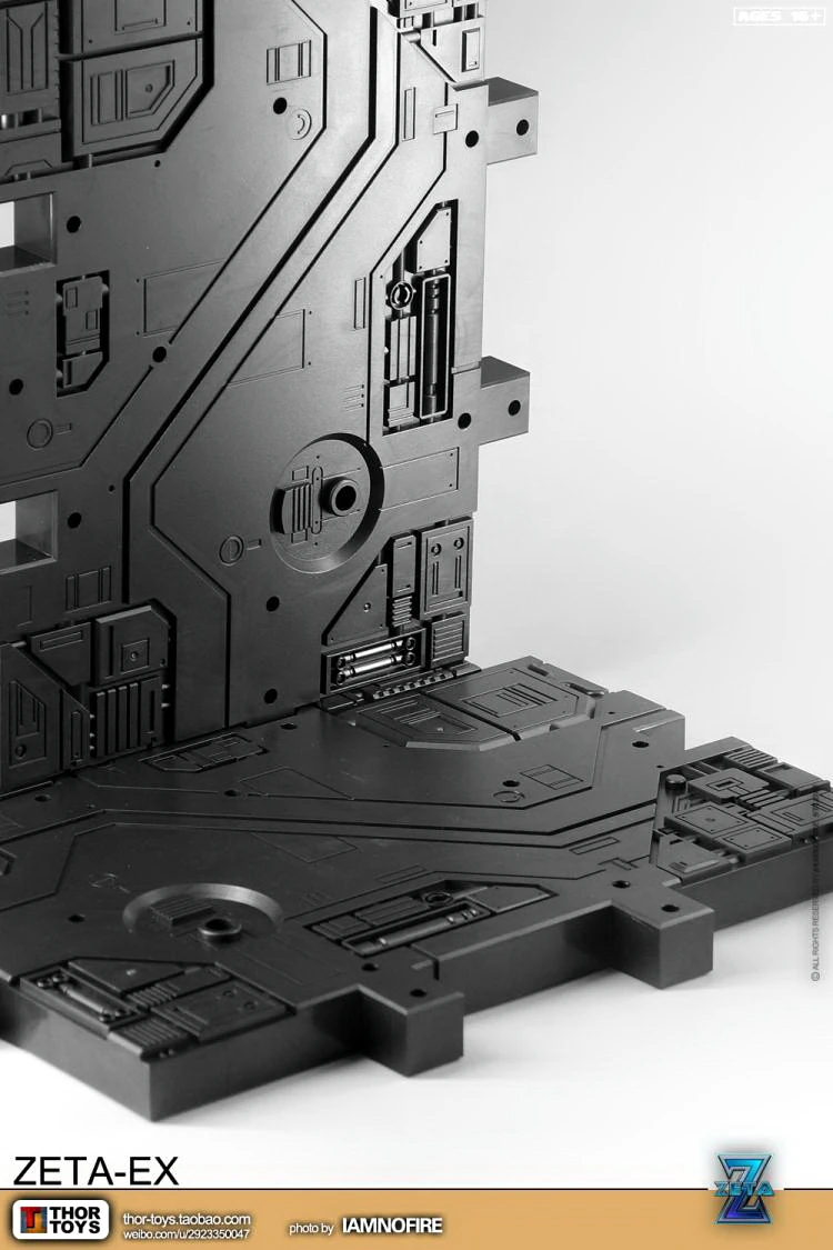 Zeta Toys Zeta-EX Display Base (Orange & Black) 11 Zeta Toys Zeta-EX Display Base (Orange & Black) - Image 11