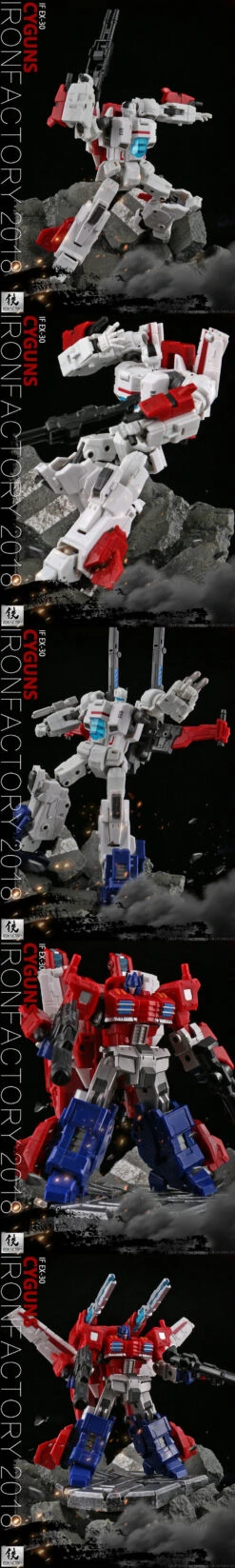 IronFactory EX-30 Cyguns Skyfire Jetfire -Toy Figure Store ec945008f7