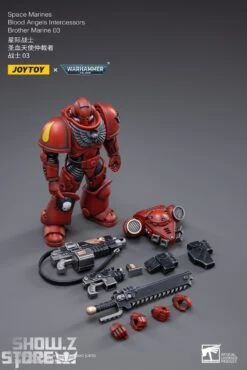 JoyToy Source 1/18 Warhammer 40K Blood Angels Intercessors Brother Marine 03 -Toy Figure Store f2bbb3d3f7