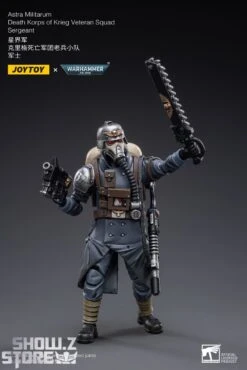 JoyToy Source 1/18 Warhammer 40K Death Korps Of Krieg Veteran Squad Sergeant -Toy Figure Store f3c27bccec