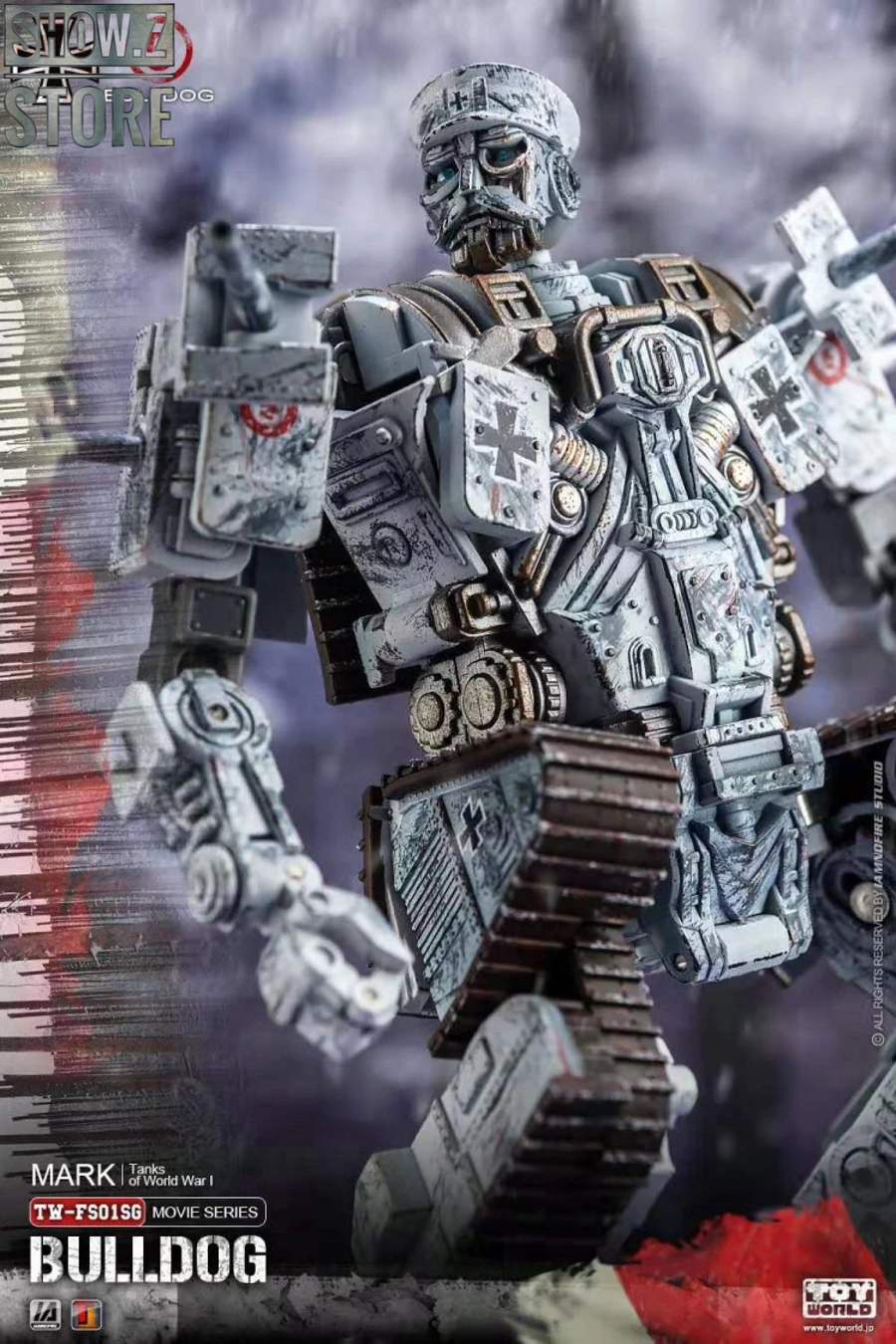 Toyworld TW-FS01SG Bulldog German Snow Camo Version 7 Toyworld TW-FS01SG Bulldog German Snow Camo Version - Image 7