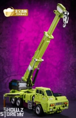 Jinbao DF03 Builder.D Devastator Green Version Set Of 6 Oversized Version -Toy Figure Store f92a69ce2f