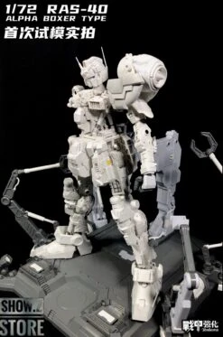 Rodams 1/72 RAS-40 Alpha Boxer RX-78 GP03S Gundam Model Kit Clear Version -Toy Figure Store f97dd2699e