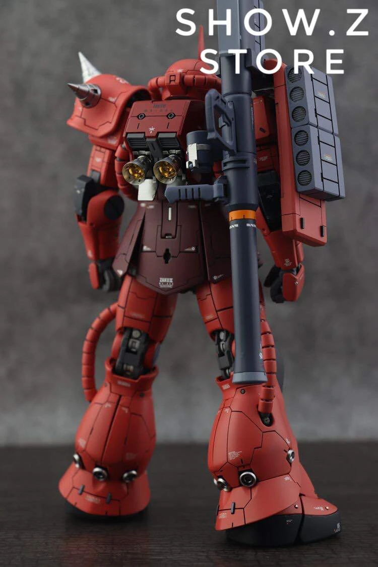 Metal Club MC 1/100 MS-06S Char's Red Zaku II Metal Build Anaheim Factory Style 5 Metal Club MC 1/100 MS-06S Char's Red Zaku II Metal Build Anaheim Factory Style - Image 5