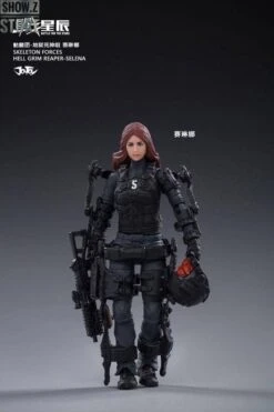 JoyToy Source 1/18 Hardcore Coldplay Skeleton Forces Hell Grim Reaper & Selena Set Of 4 -Toy Figure Store faa8fcd6fe