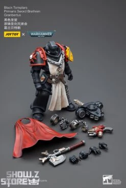 JoyToy Source 1/18 Warhammer 40K Black Templars Primaris Sword Brethren Granbertus -Toy Figure Store ff8292669c