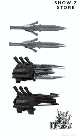 Mr-Bucket MR-02 Weapons Upgrade Kit Unique Toys UT R-01 Peru Kill AOE Lockdown -Toy Figure Store ff8364b06d